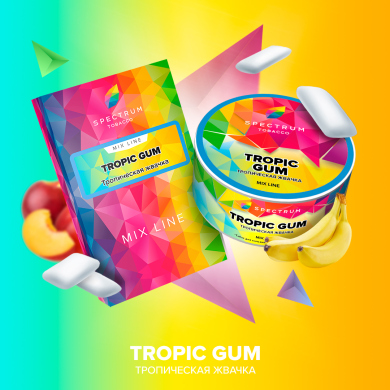   , TROPIC GUM, 25 , SPECTRUM TOBACCO