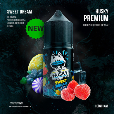  Husky Premium Salt 30  SWEET DREAM Strong