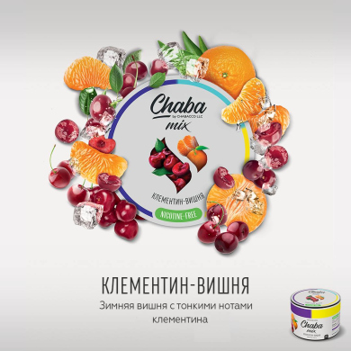 Chaba Mix Nicotine Free - Clementine-Cherry ( -) 50 .