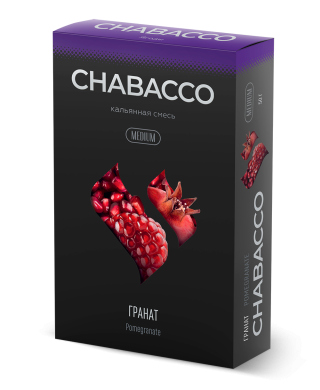 Chabacco Medium - Pomegranate ( ) 50 .