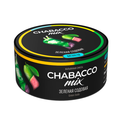 Chabacco Mix Medium - Green Soda (  ) 25 .